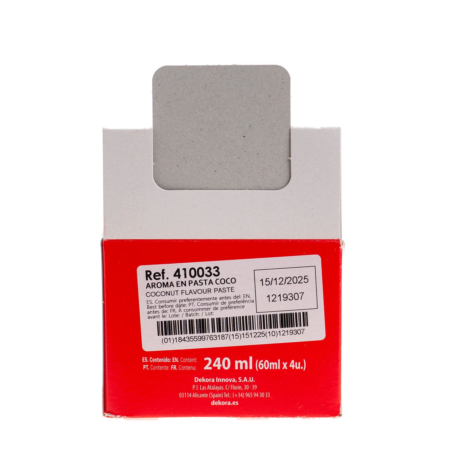 ARÔME EN PÂTE DE NOIX DE COCO 60ML