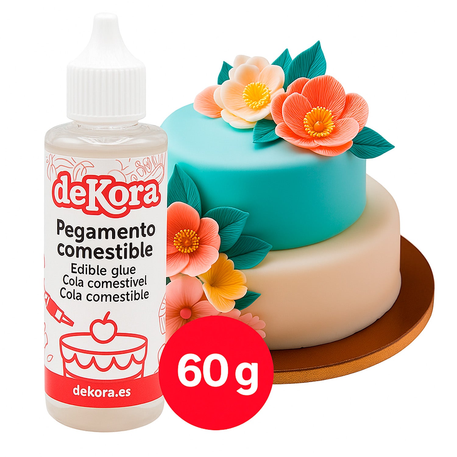 SCATOLA DI COLLA EDIBILE 9 VASETTI X 60GR