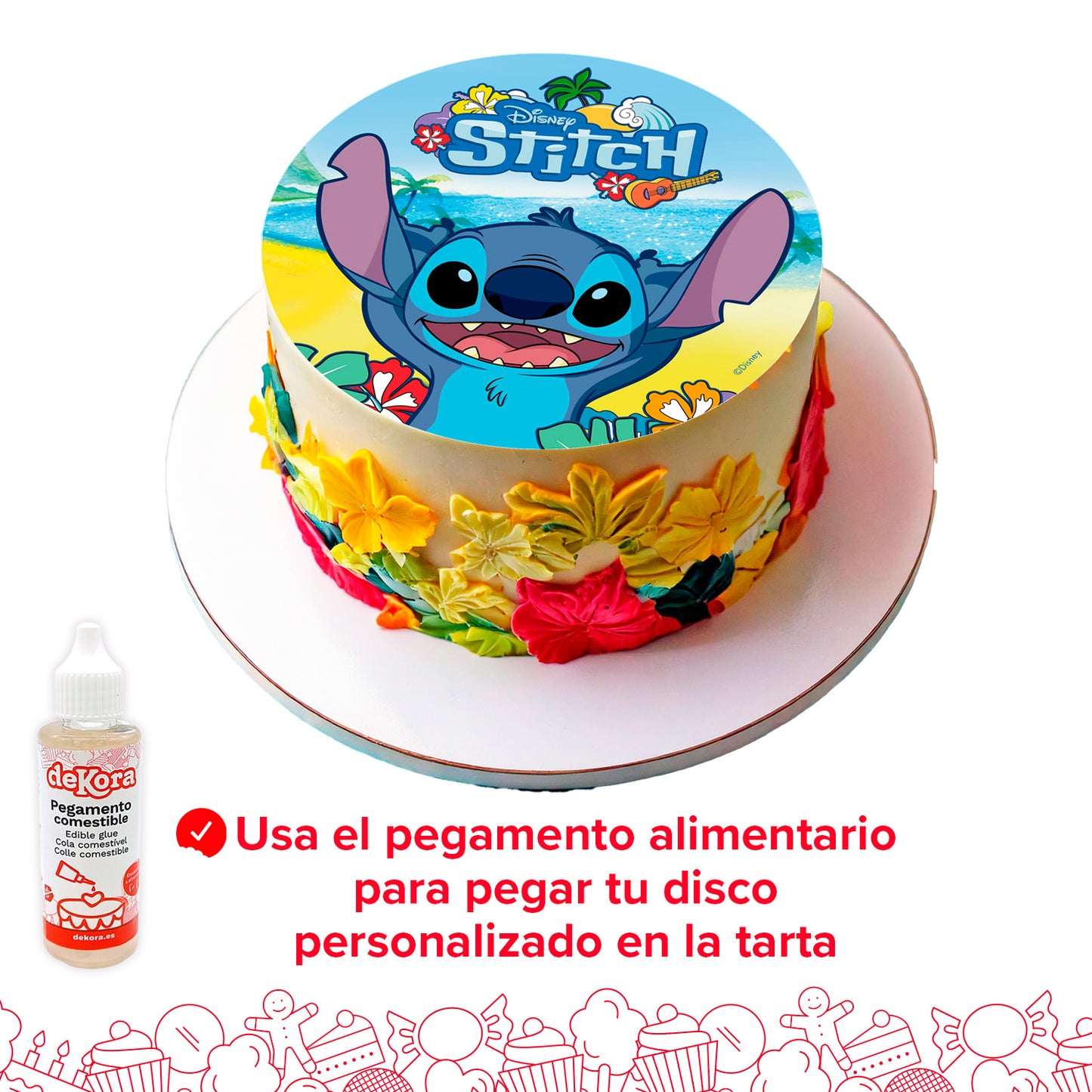 BOX X 9 U EDIBLE GLUE 60 g