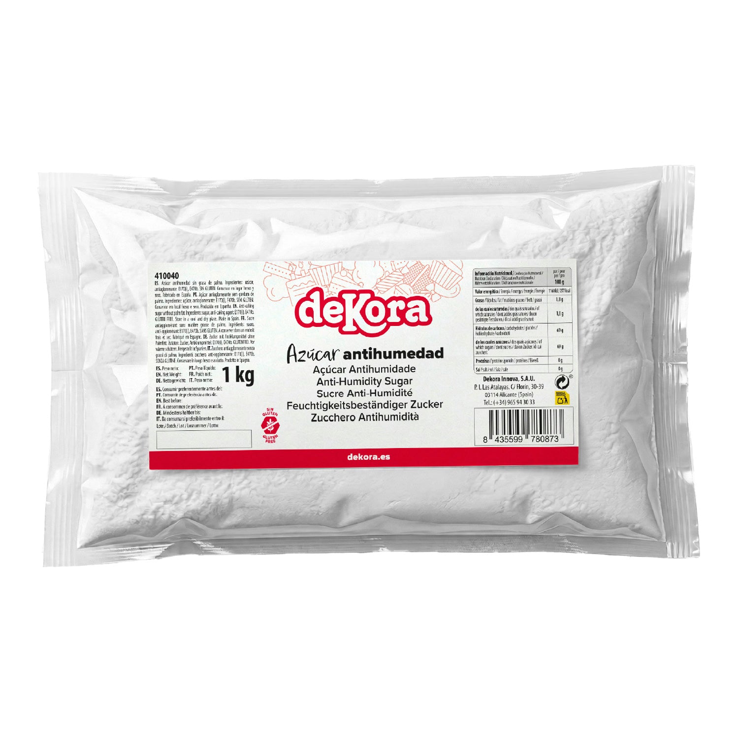 ANTI-CAKING SUGAR 1 KG