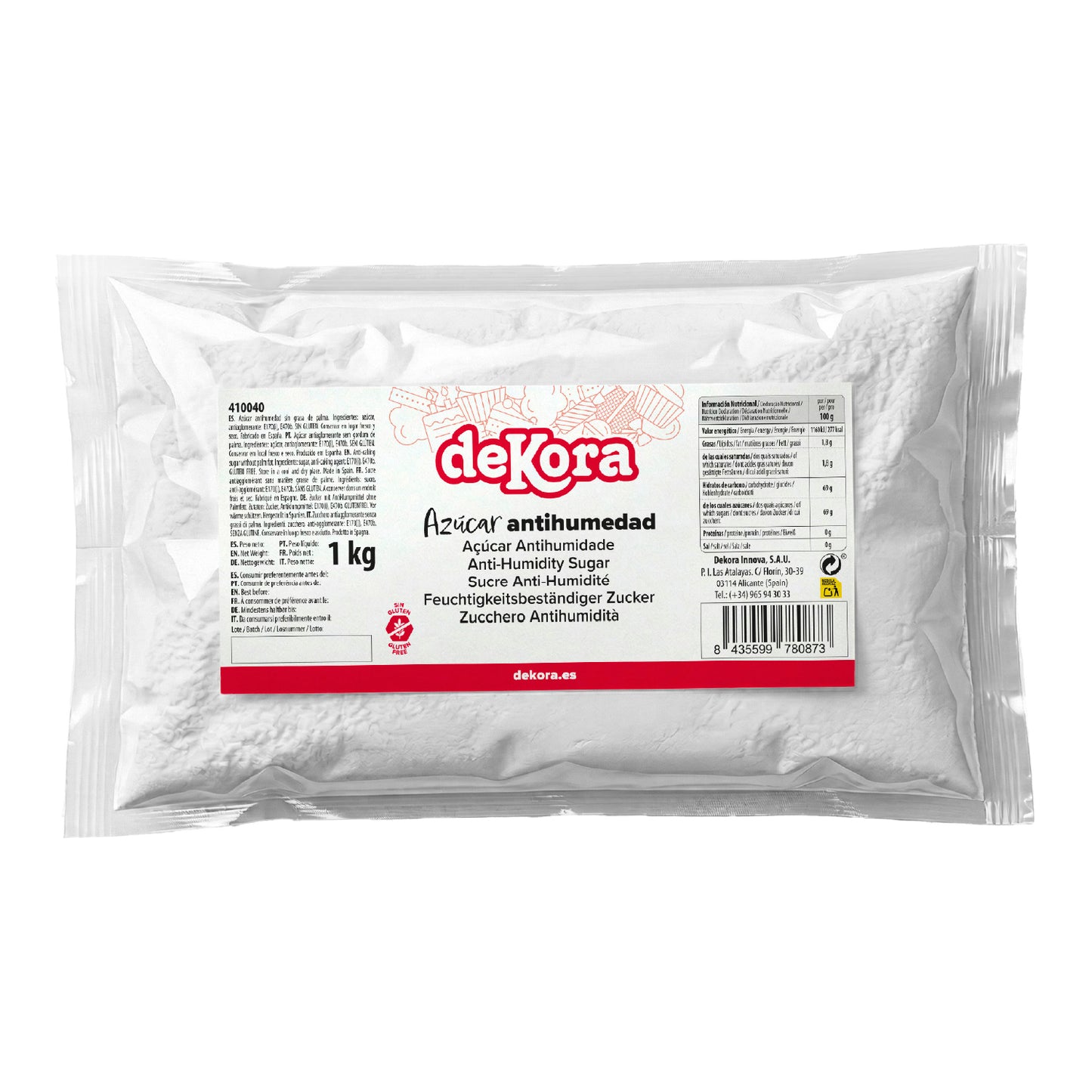 ANTI-CAKING SUGAR 1 KG