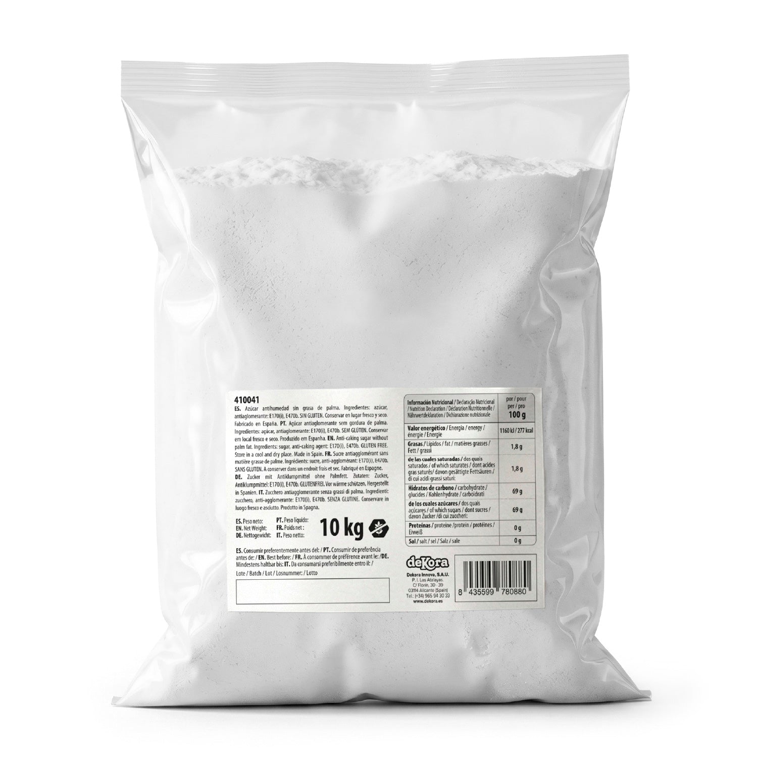 ANTI-CAKING SUGAR 10KG