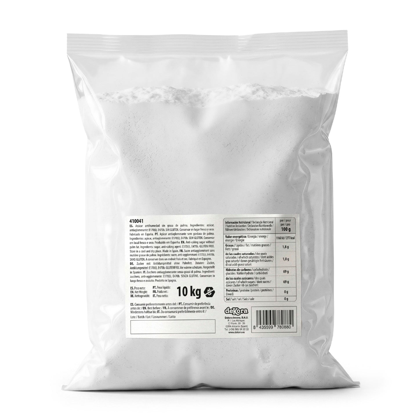 ANTI-CAKING SUGAR 10KG