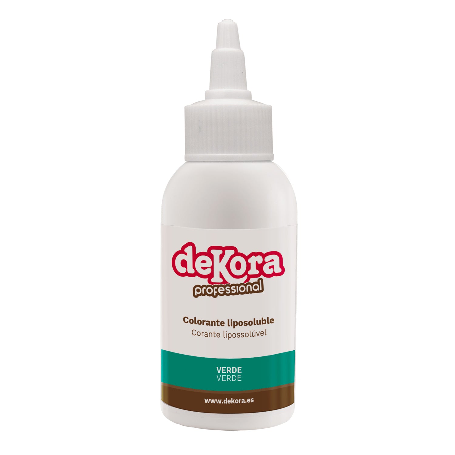 COLORANTE ALIMENTARIO LÍQUIDO LIPOSOLUBLE VERDE 100 GR