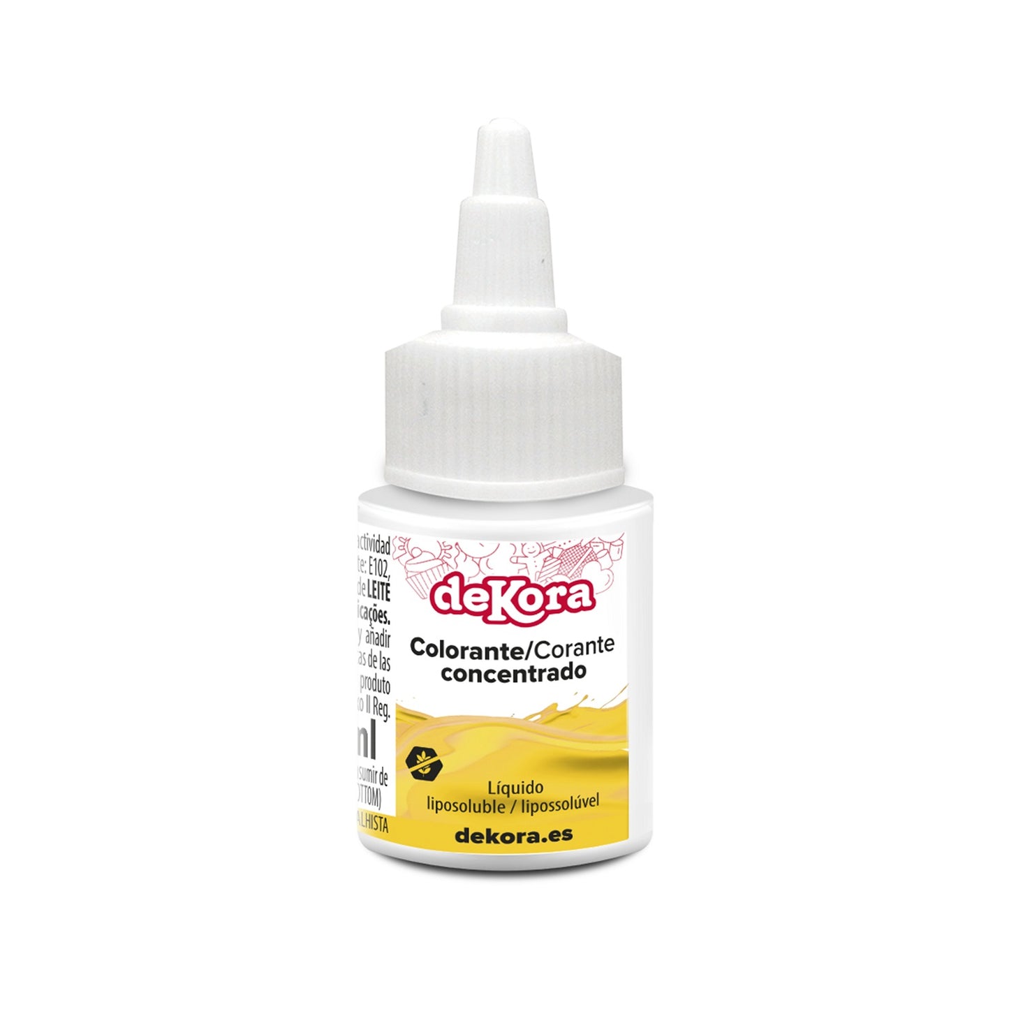 SUPER COLOR LÍQUIDO LIPOSOLÚVEL AMARELO AZOFREE 30ML
