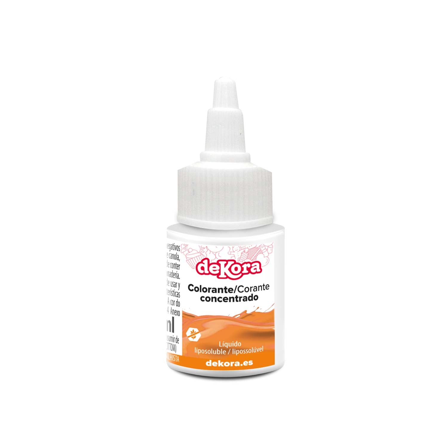 ORANGE CONCENTRATED LIPOSOLUBLE LIQUID COLORANT 30ML