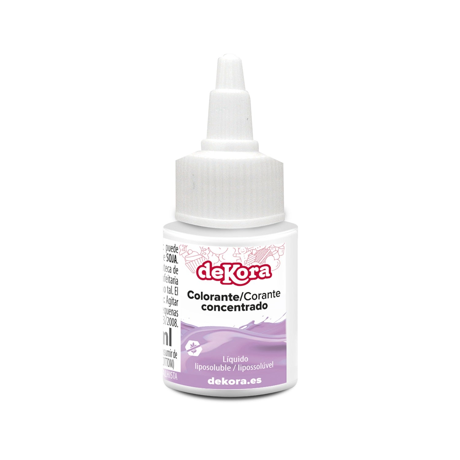 COLORANTE CONCENTRADO LILA LIQ. LIPOSOLUBLE 30ML