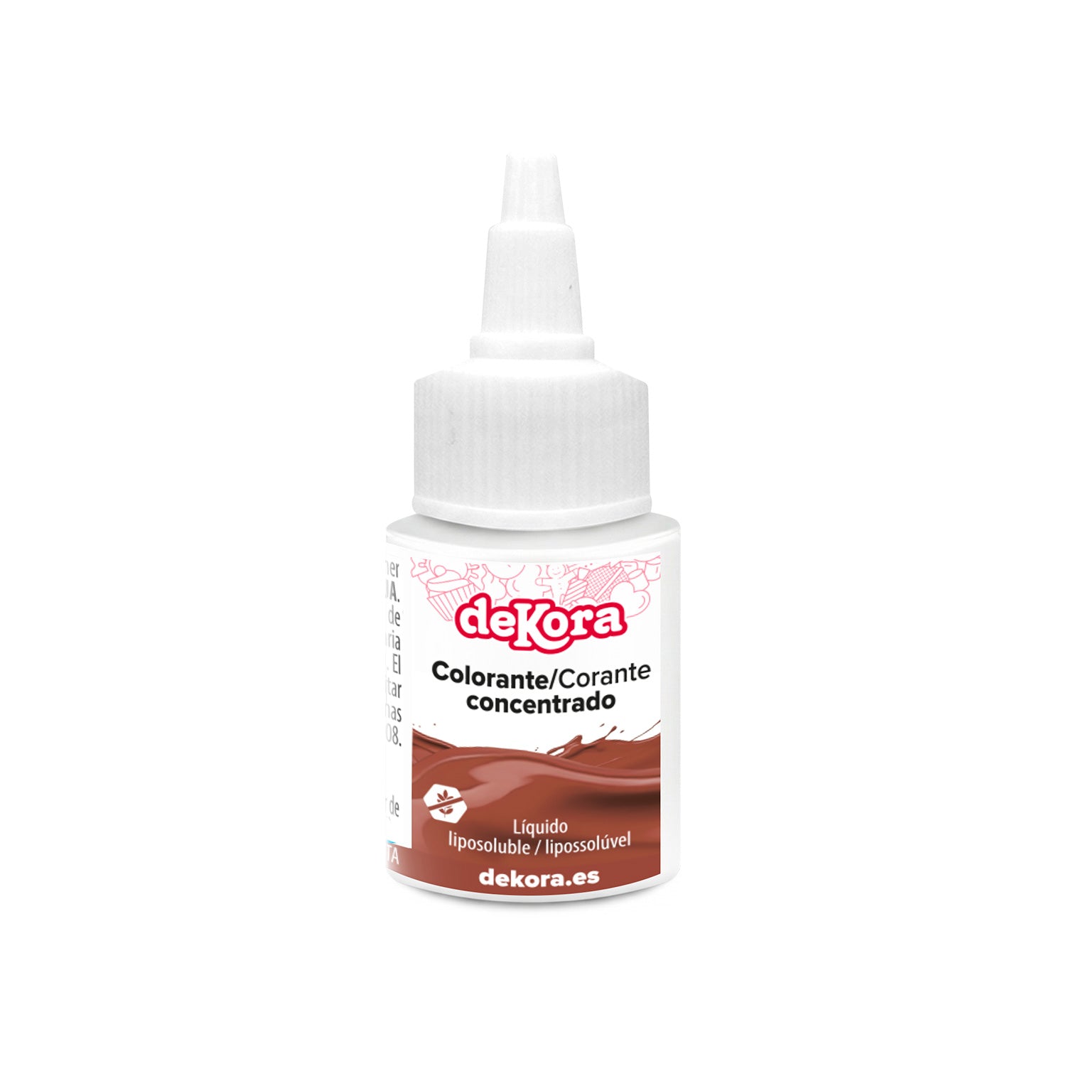 COLORANTE CONCENTRADO LIQUIDO MARRÓN 30ML
