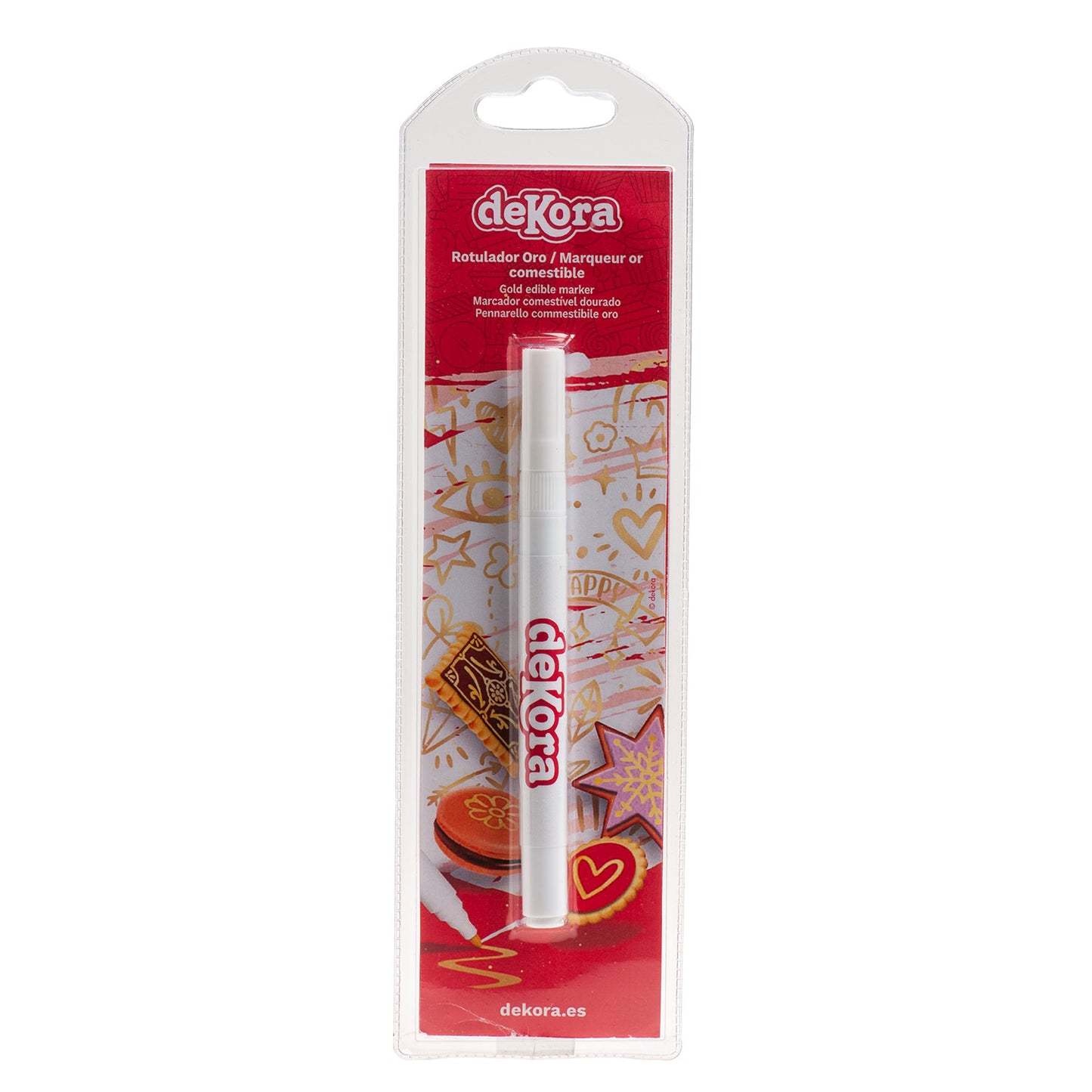 ROTULADOR DE TINTA COMESTIBLE ORO PERLADO