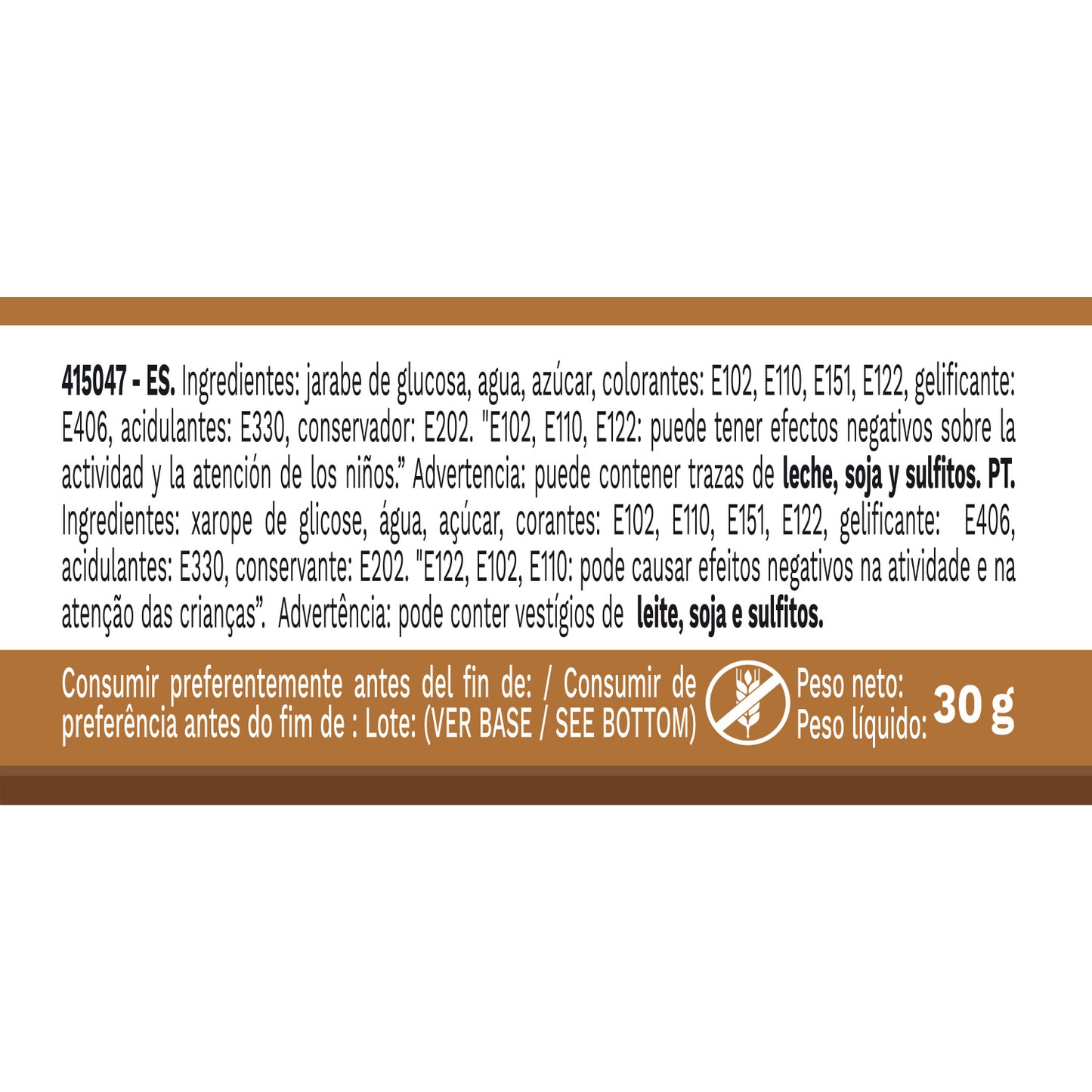 6 COLORANTE IN PASTA MARRONE 30G