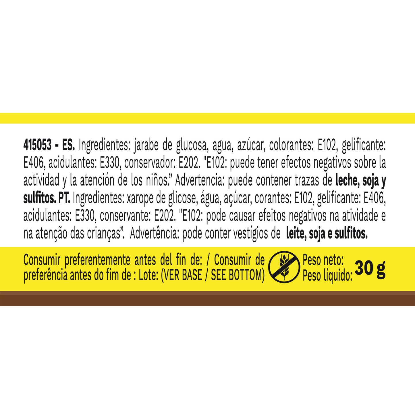 GEL COLOR YELLOW 30GR