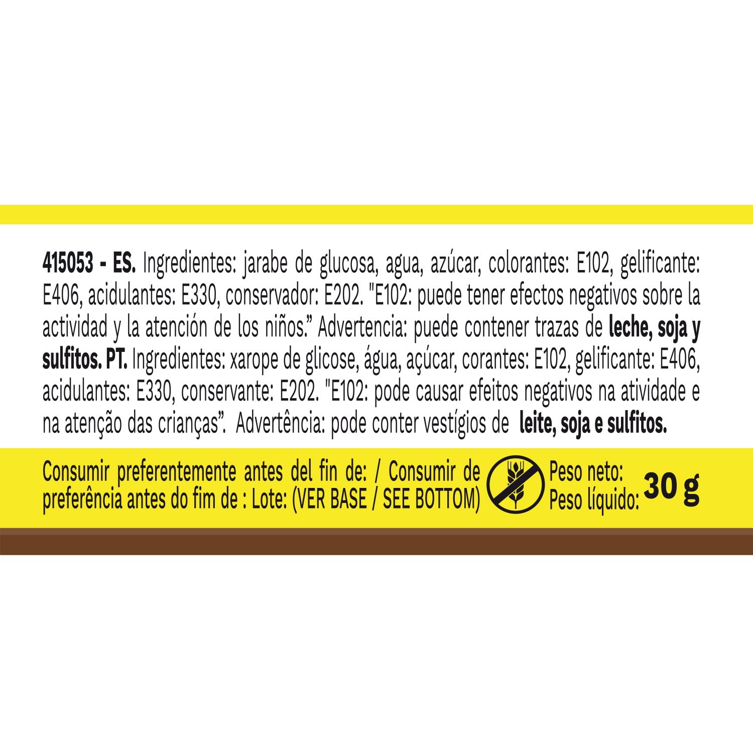 GEL COLOR YELLOW 30GR