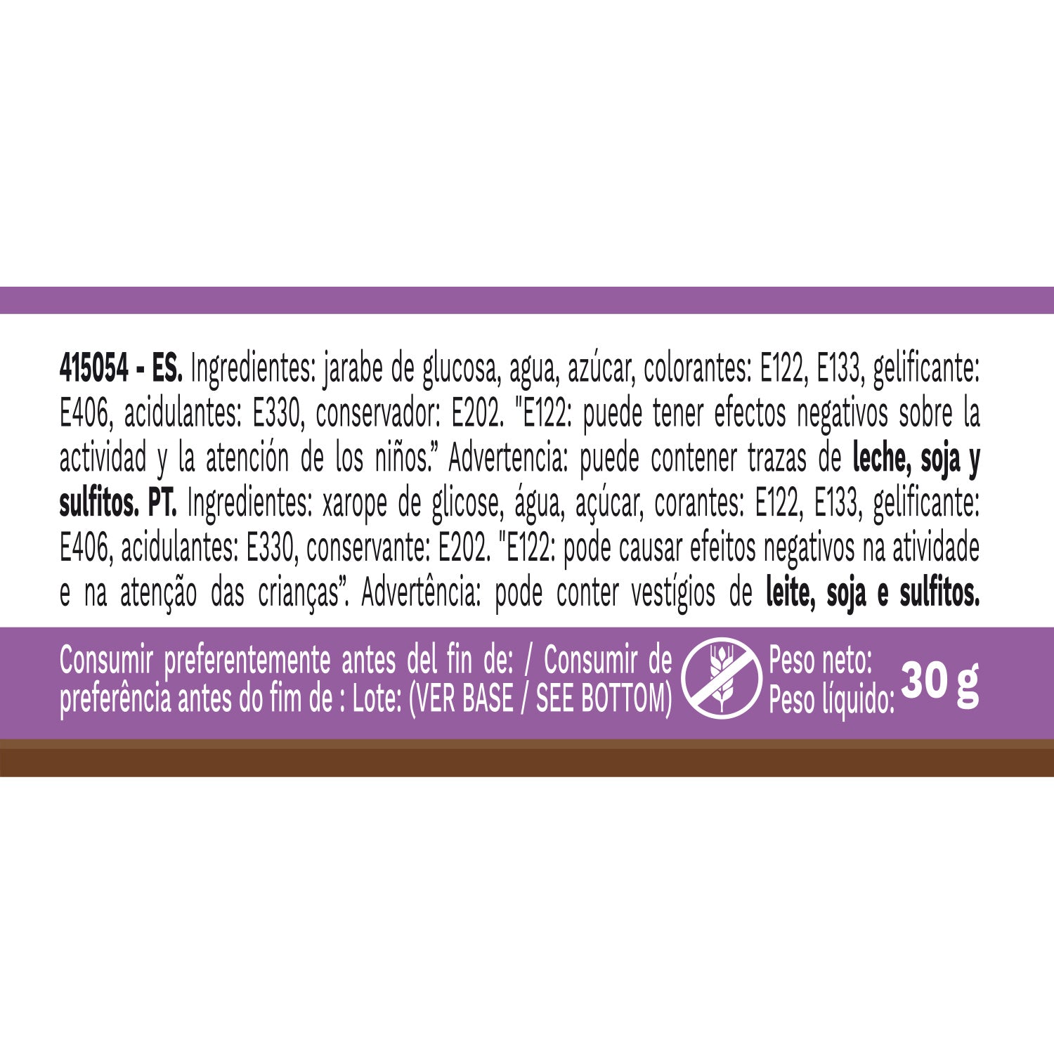 6 COLORANTE EN PASTA VIOLETA 30G