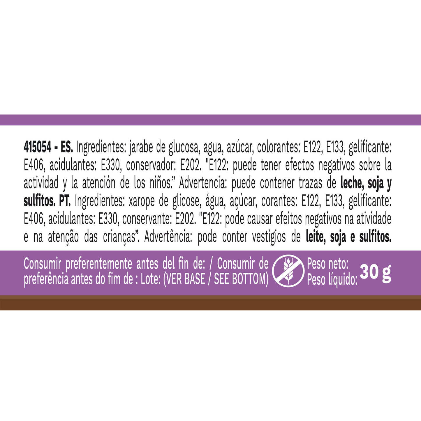 6 COLORANTE EN PASTA VIOLETA 30G