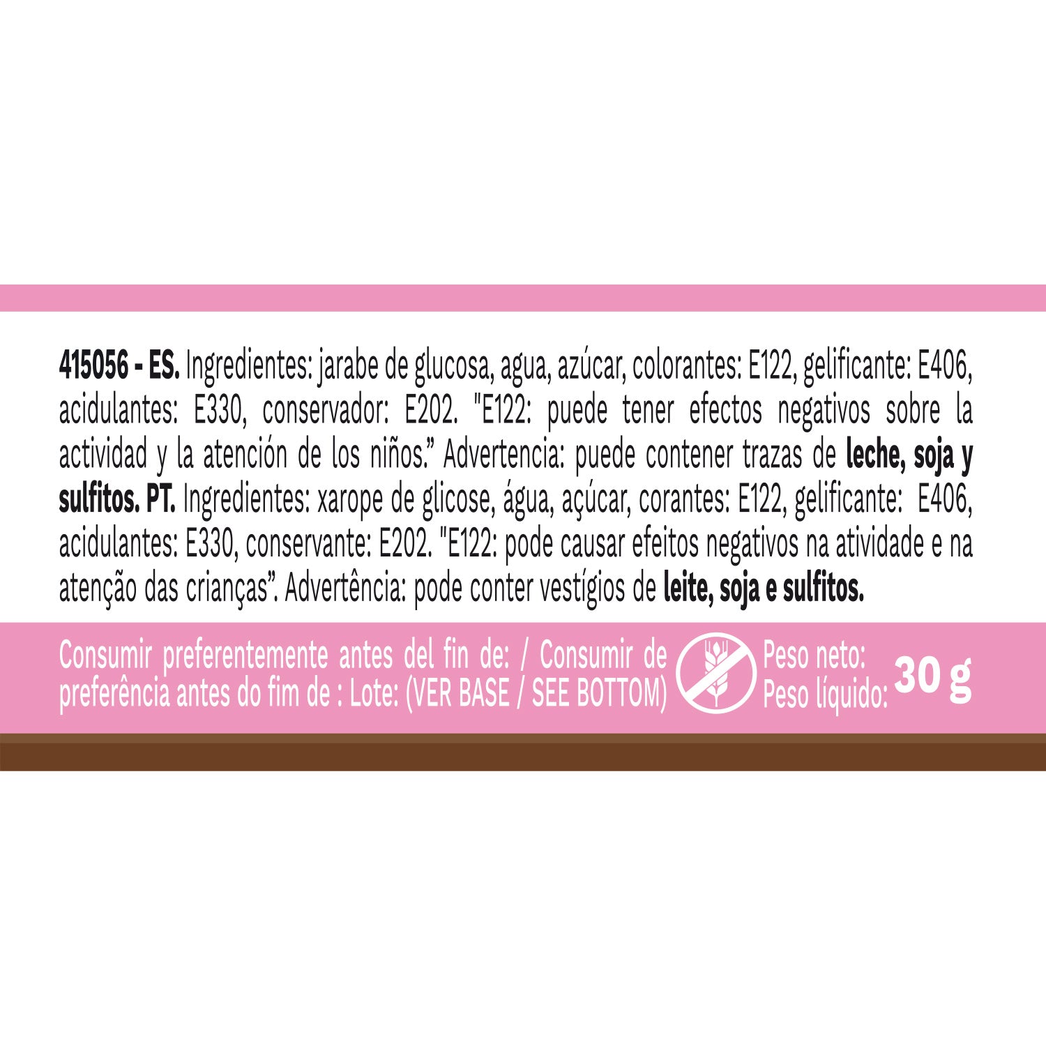 6 COLORANTE EN PASTA ROSA 30G