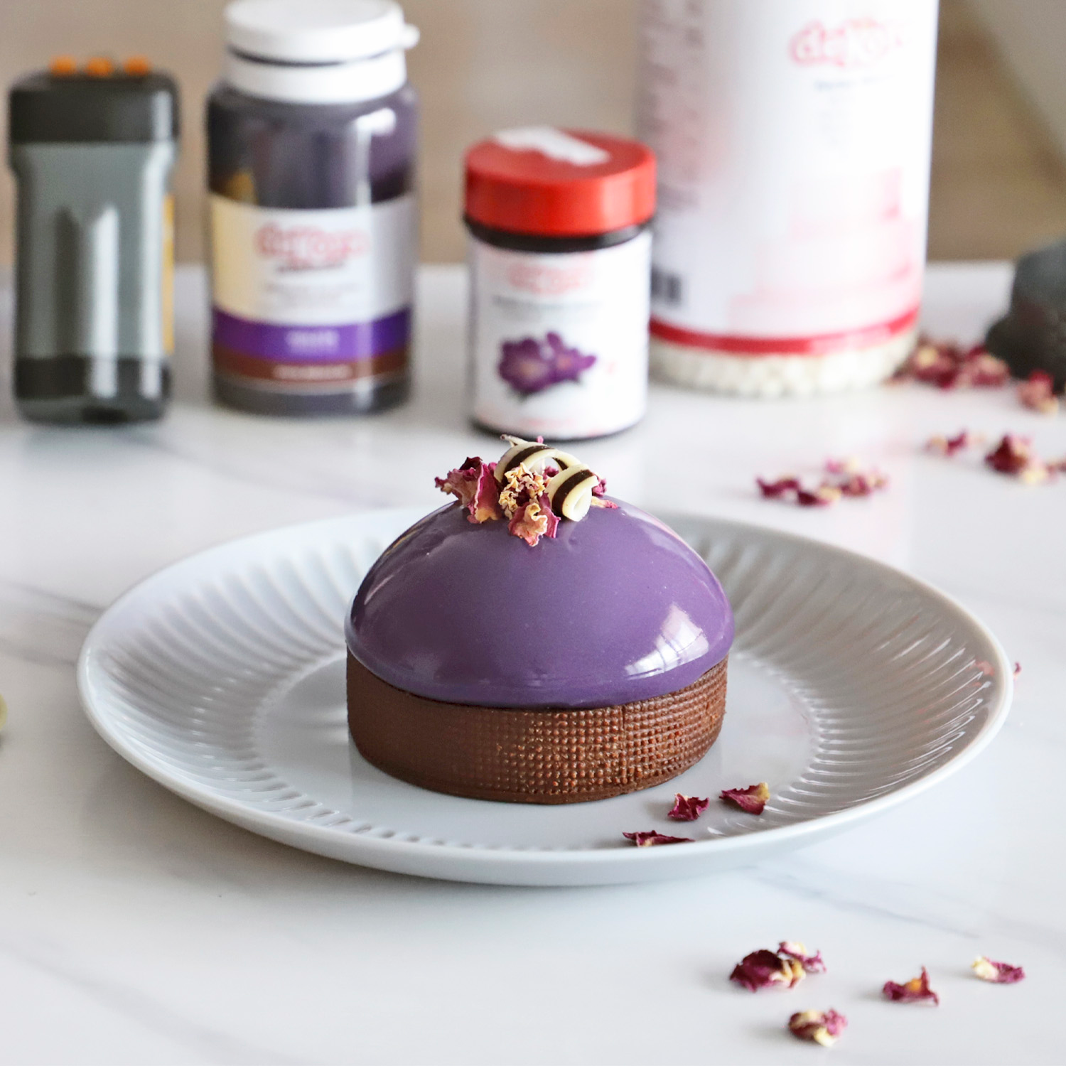 COLORANTE EN POLVO LIPOSOLUBLE VIOLETA 25G
