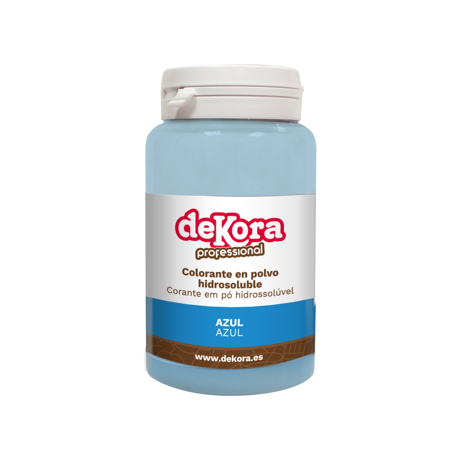 WATER-SOLUBLE IN POWDER COLORANT BLUE 25GR