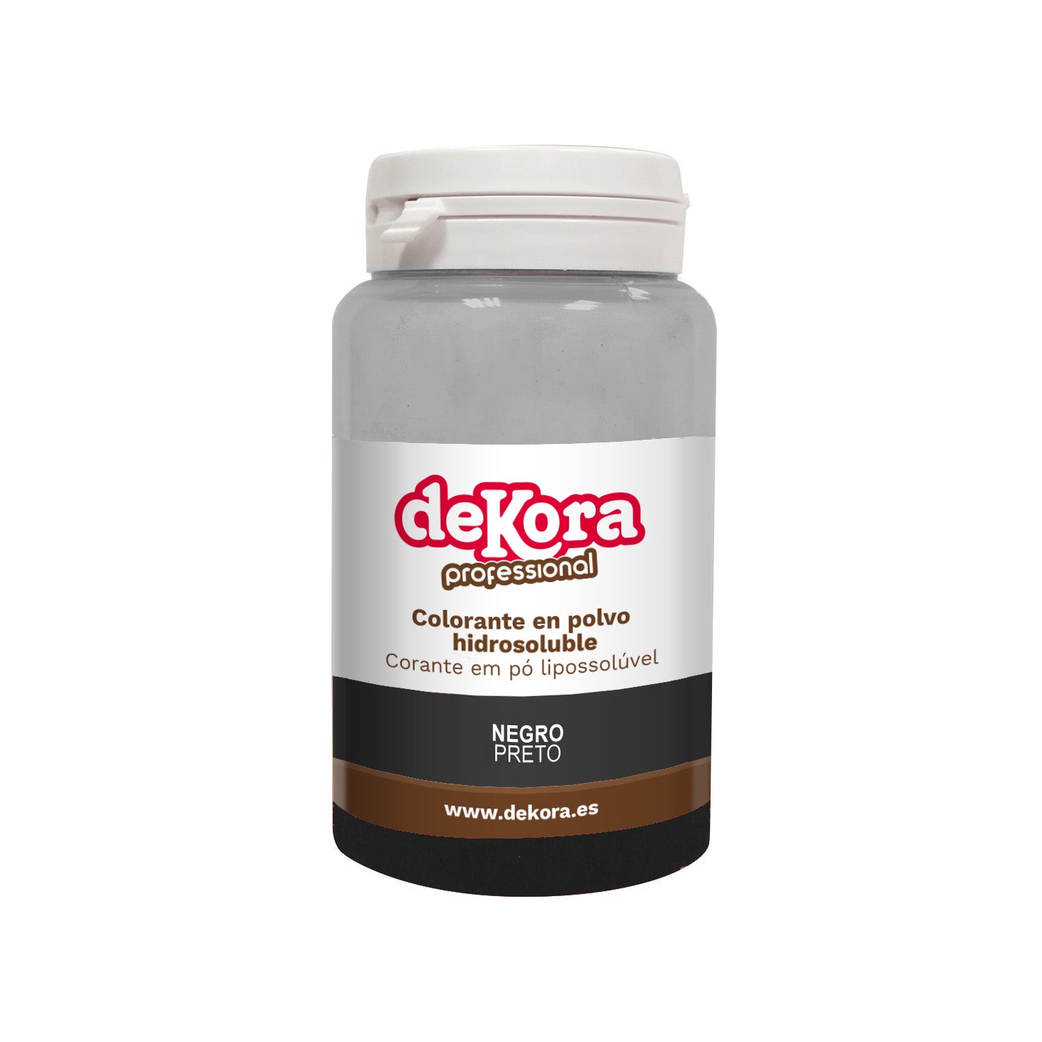 CORANTE EM PÓ HIDROSSOLÚVEL PRETO 25G