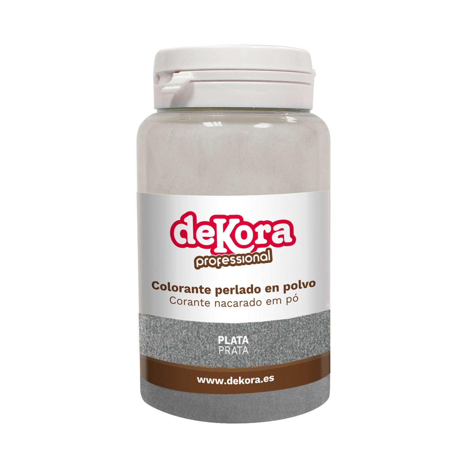 COLORANTE POLVO LIPOSOLUBLE PLATA EFECT. PERL. 25 GR S-E171