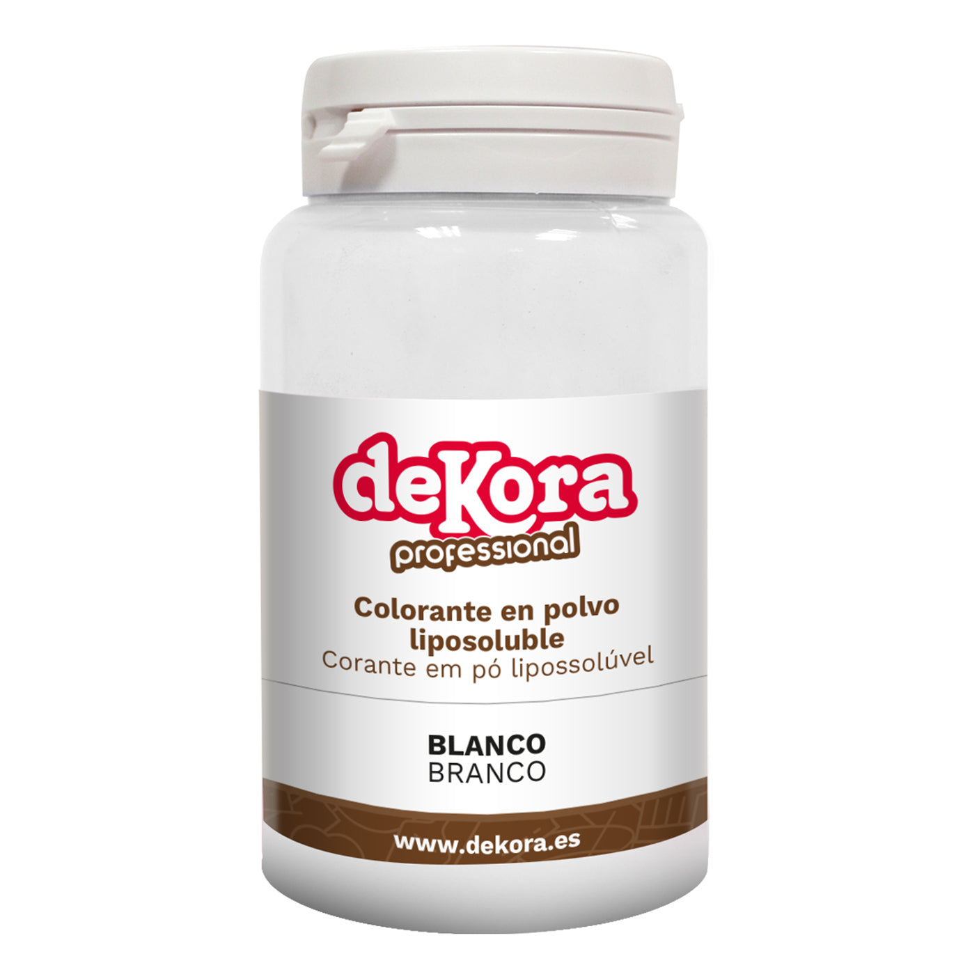 WHITE LIPOSOLUBLE POWDER COLORANT 25GR