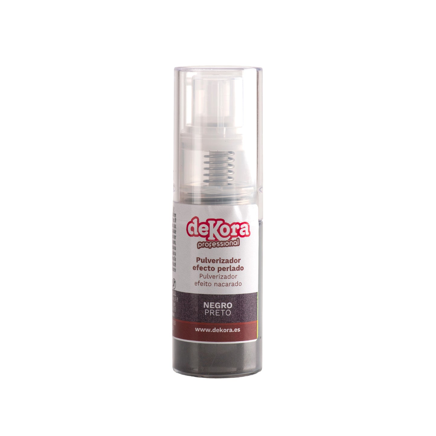 PULVERIZADOR NEGRO EFECTO PERLADO 10GR SIN E171