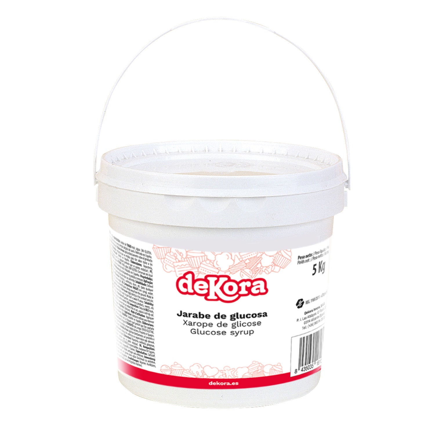 JARABE DE GLUCOSA 44º 5KG