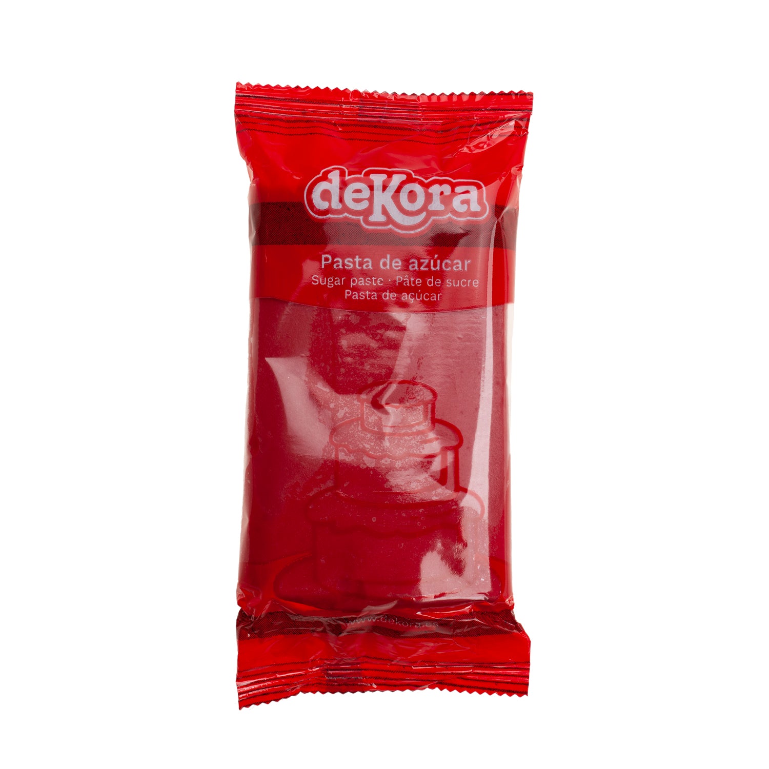 PASTA DI ZUCCHERO/FONDANT ROSSO 250 GR