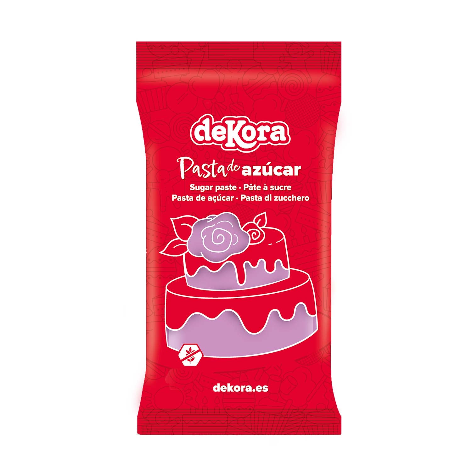 PASTA DE AÇÚCAR/FONDANT ROSA 150 GR