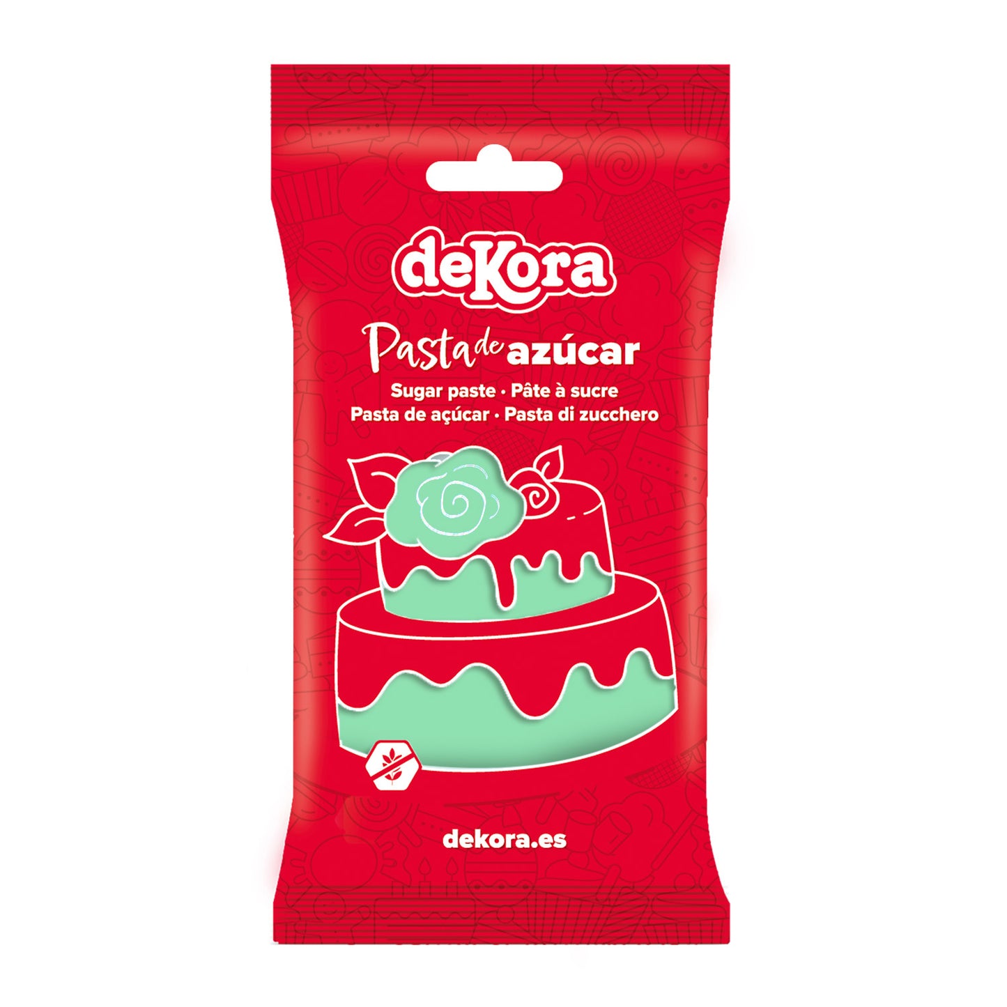 FONDANT MINT GREEN  250 GR