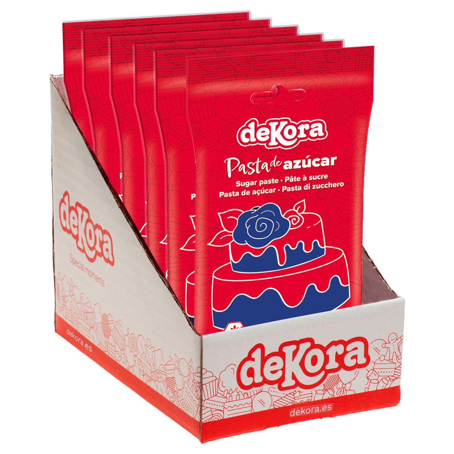 FONDANT AZUL NAVY BLUE 250GR