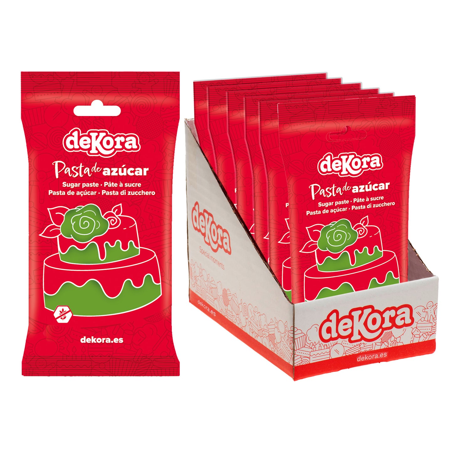 SPRING GREEN FONDANT 250 GR