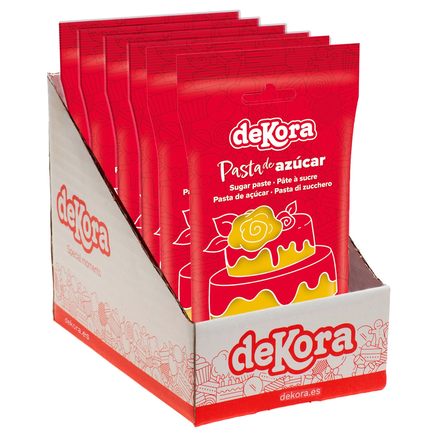 FONDANT GIALLO GOCCE DI SOLE 250 GR