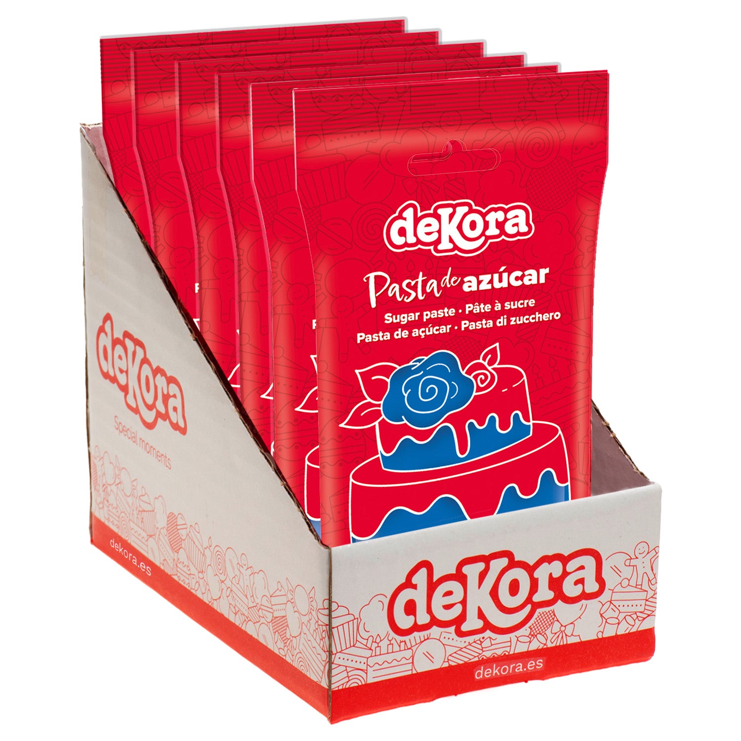 FONDANT BLU TURCHESE 250 GR