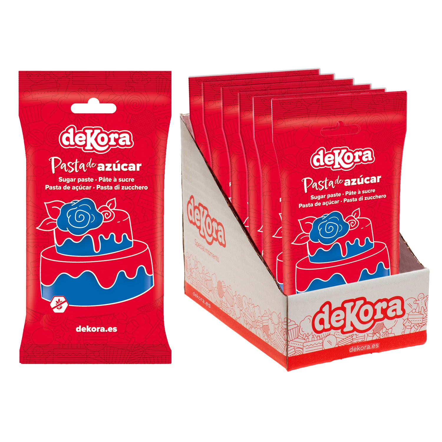 FONDANT BLU TURCHESE 250 GR