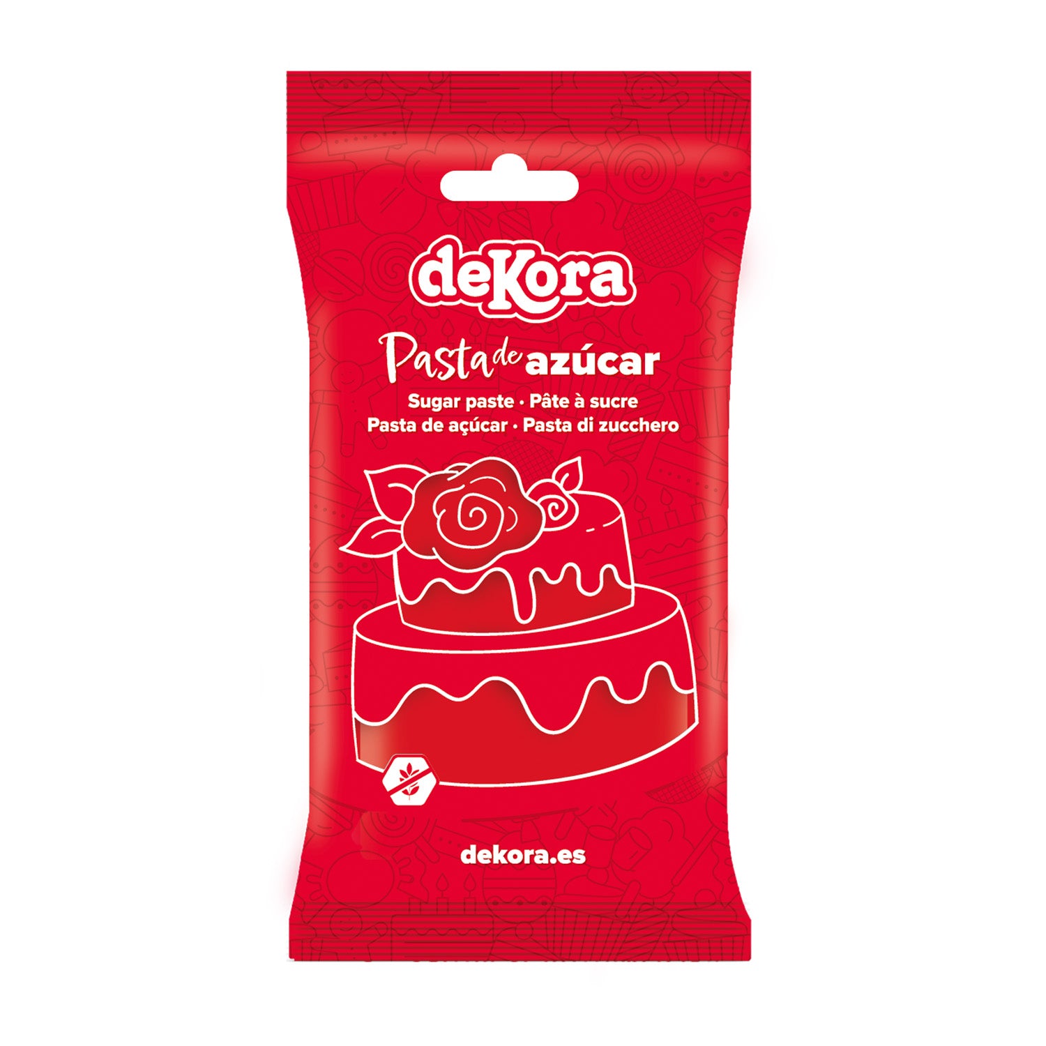 FONDANT VERMELHO PAIXÃO 250 GR