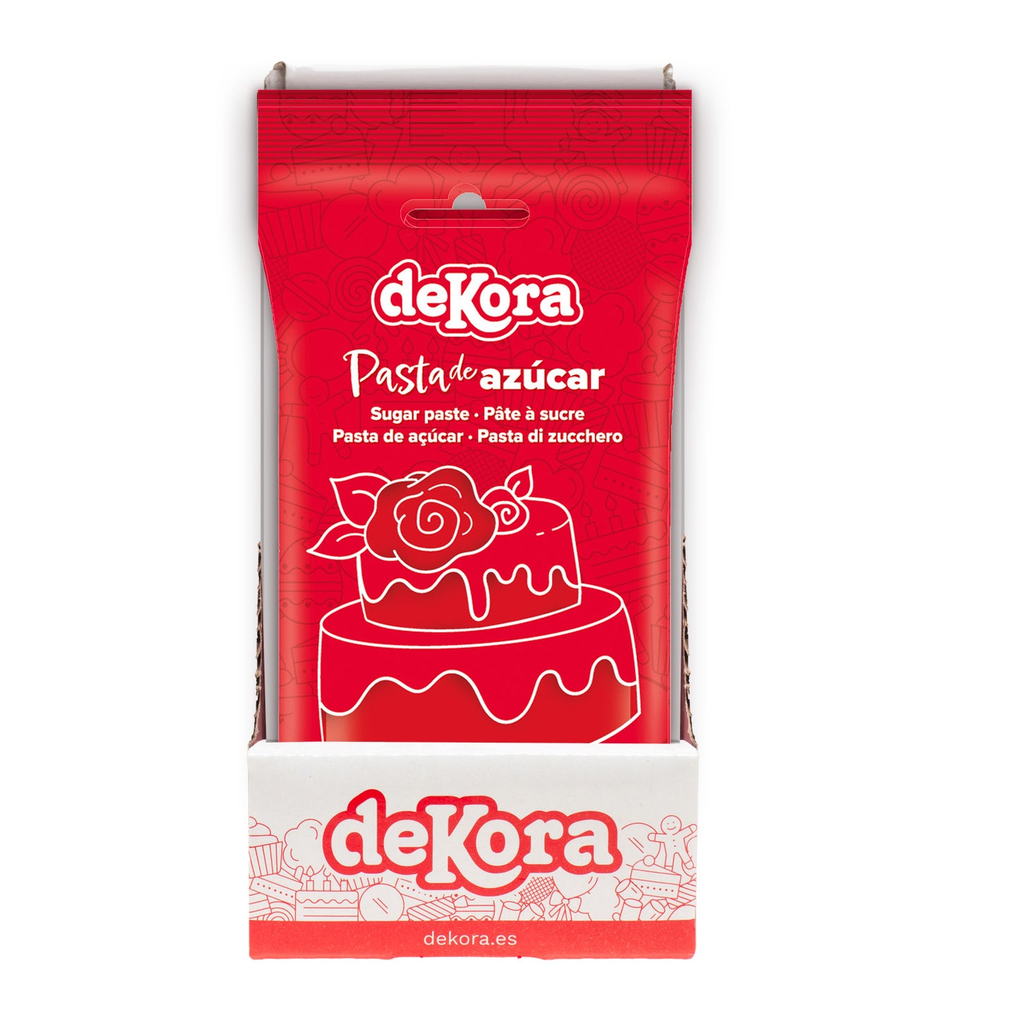 FONDANT PASSION RED 250GR