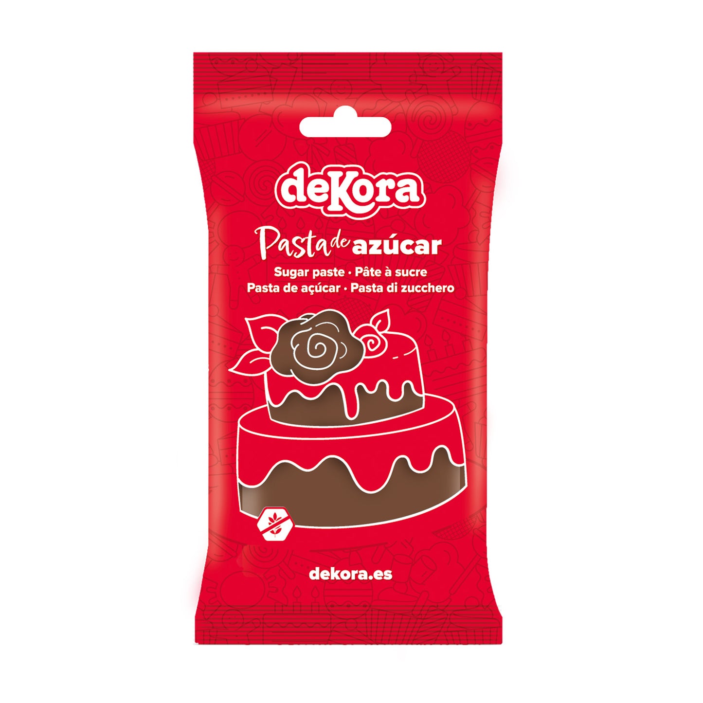 MOCHA BROWN FONDANT 250 GR