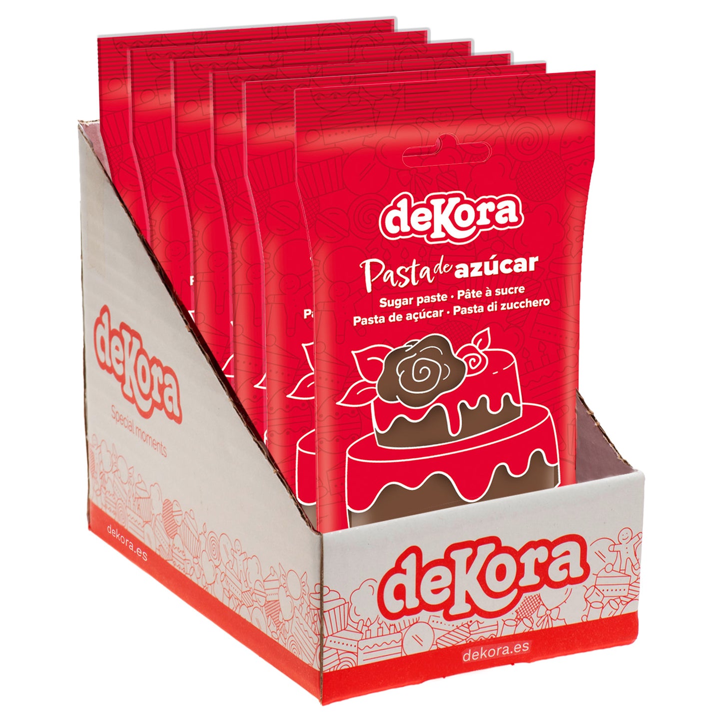 MOCHA BROWN FONDANT 250 GR
