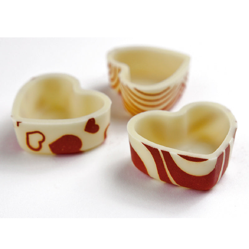 DECORACIÓN 3D CHOCOLATE BLANCO Ø 30 H 12 MM