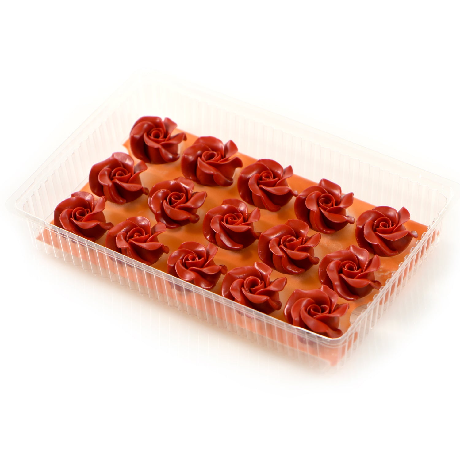 ROSA DI CIOCCOLATO ROSSA 45 x 30MM