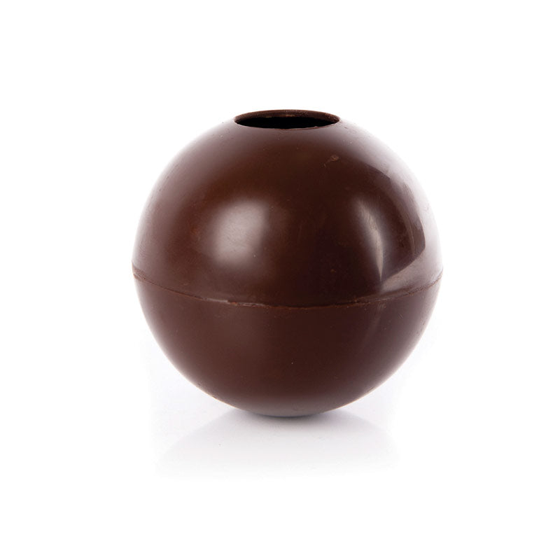 SPHÈRE DE CHOCOLAT NOIR Ø 80MM H 72MM