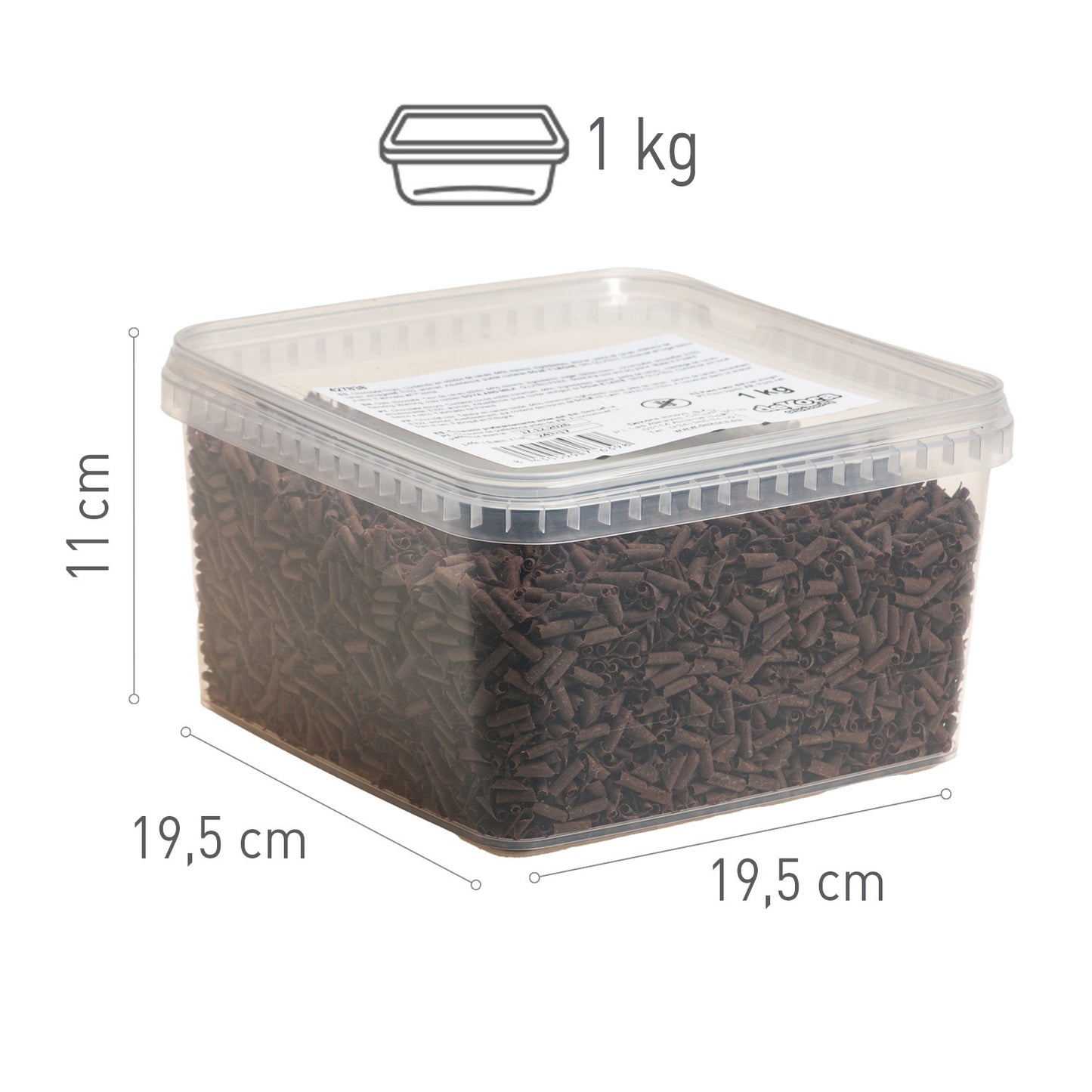 RIZO CHOCOLATE NEGRO 1KG
