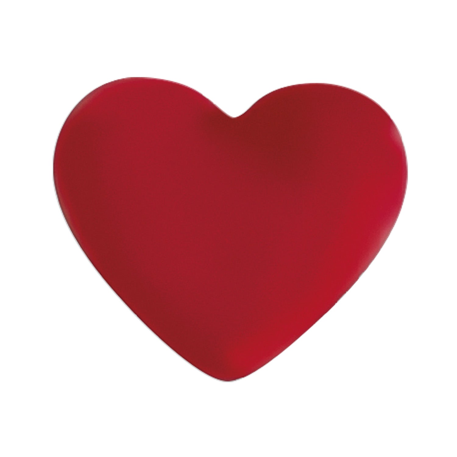 CUORI ROSSI 2D CIOCCOLATO NERO 30X27MM