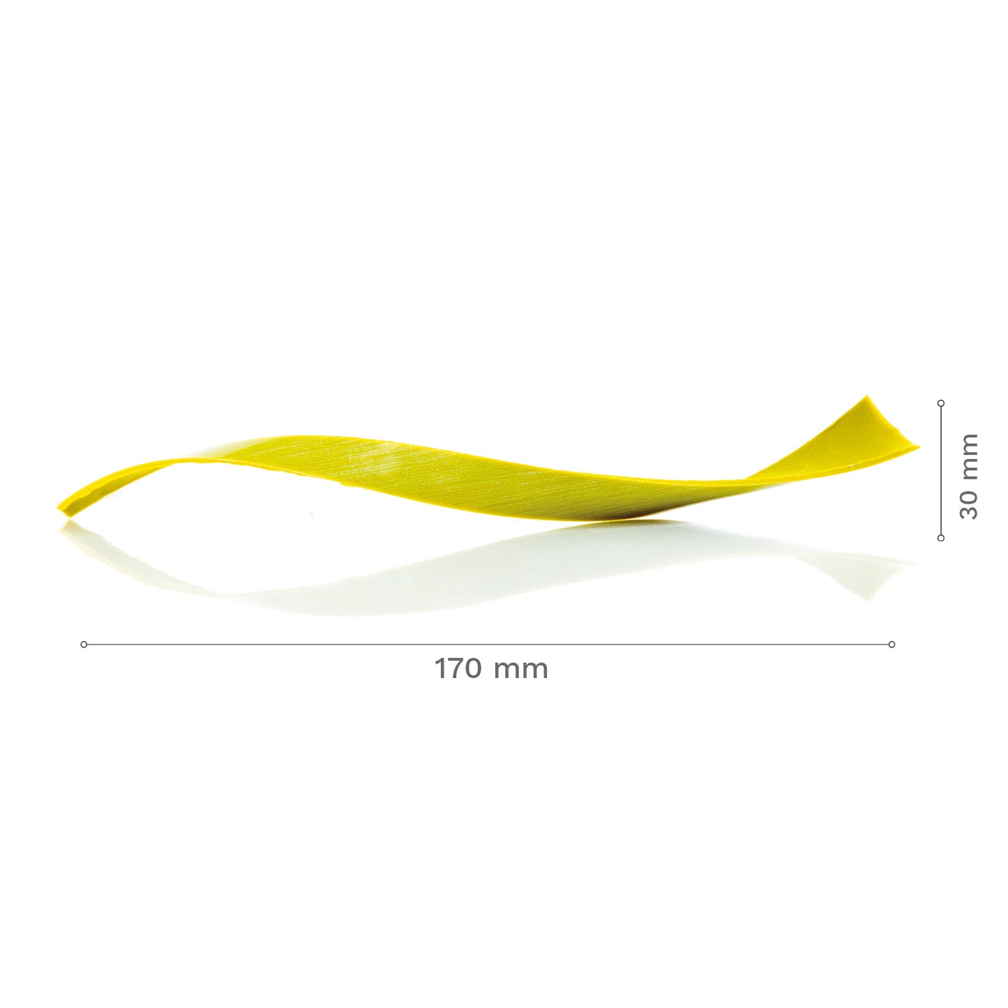 GREEN SPIRAL WHITE CHOCOLATE 170X30MM