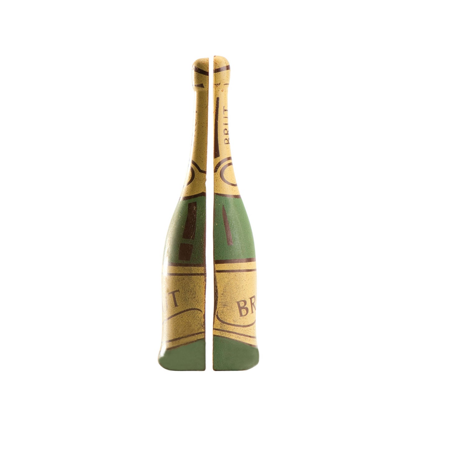 DECORATION DARK CHOCOLATE CAVA BRUT BOTTLE 48PCS