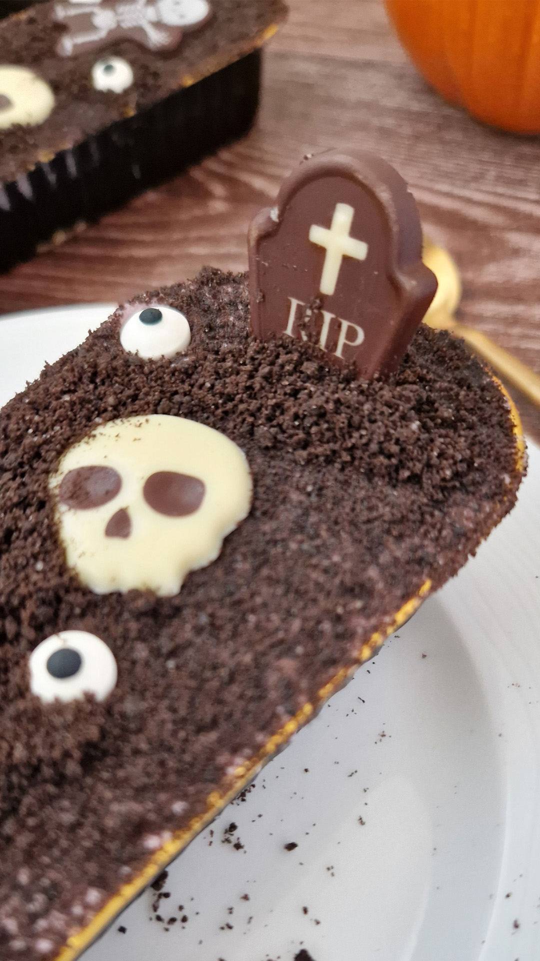 SCHELETRO HALLOWEEN CIOCCOLATO FONDENTE 46X36.6MM