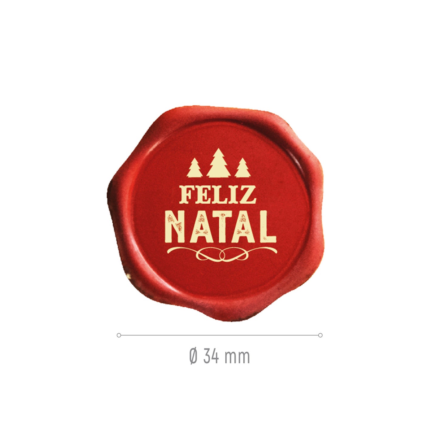 LETRERO CHOCOLATE BLANCO FELIZ NATAL 96 UDS