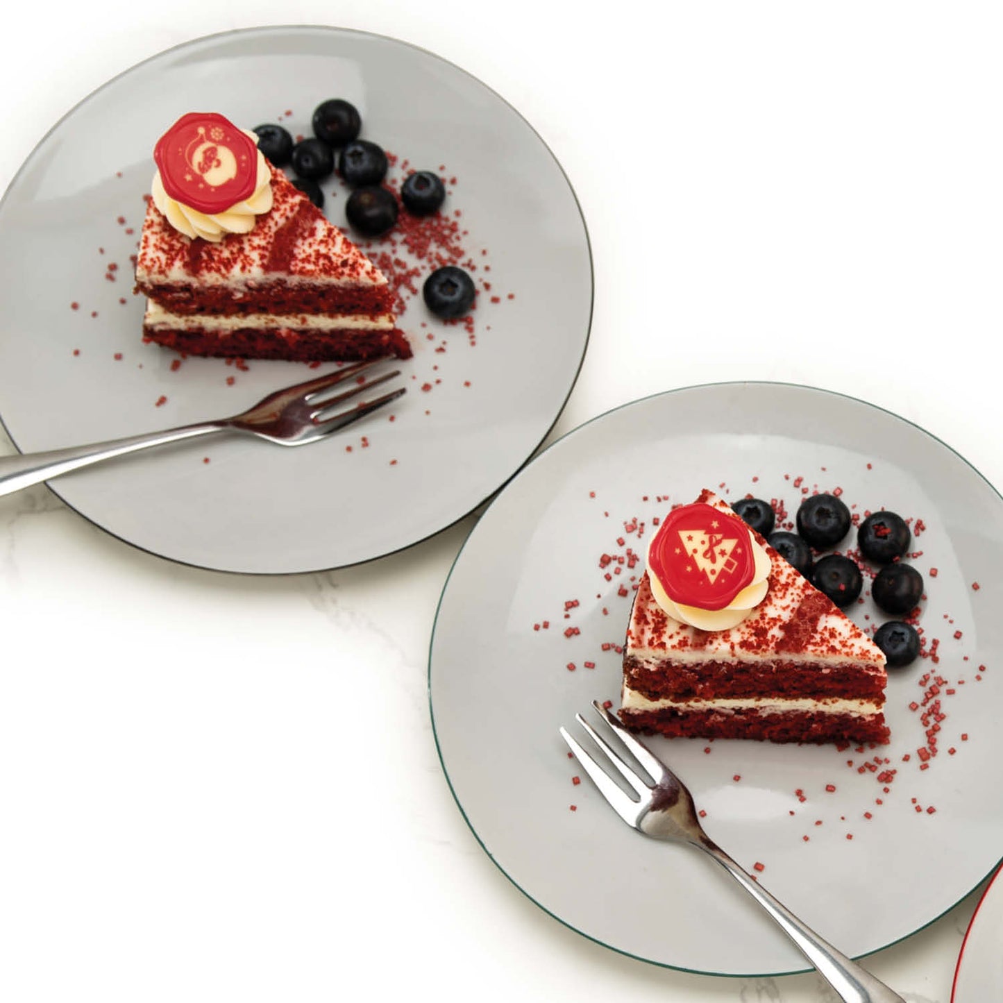 MERRY CHRISTMAS WHITE CHOCOLATE ASSORTMENT Ø 34MM