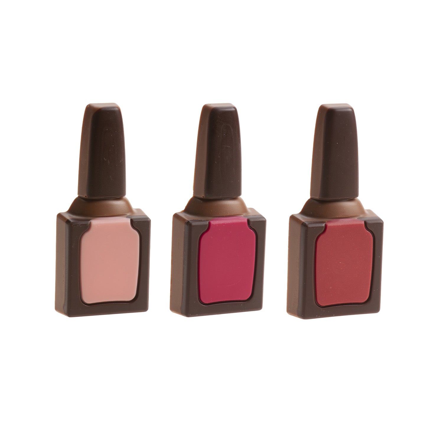 MILK CHOCOLATE NAIL PAINT DECORATION 72X20MM