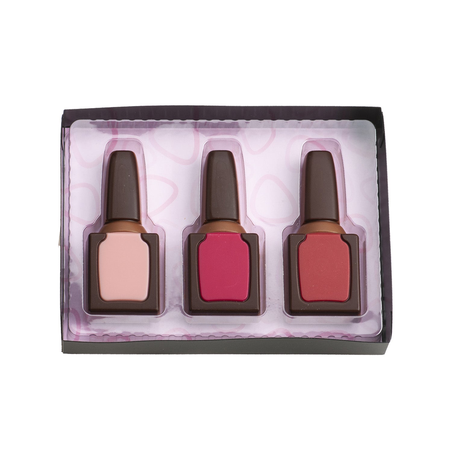 MILK CHOCOLATE NAIL PAINT DECORATION 72X20MM